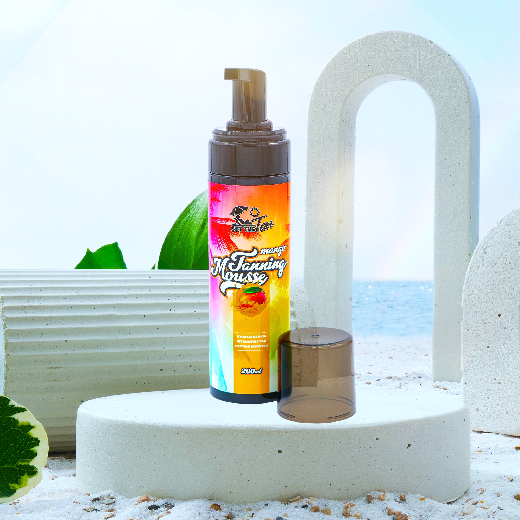 mango tanning mousse